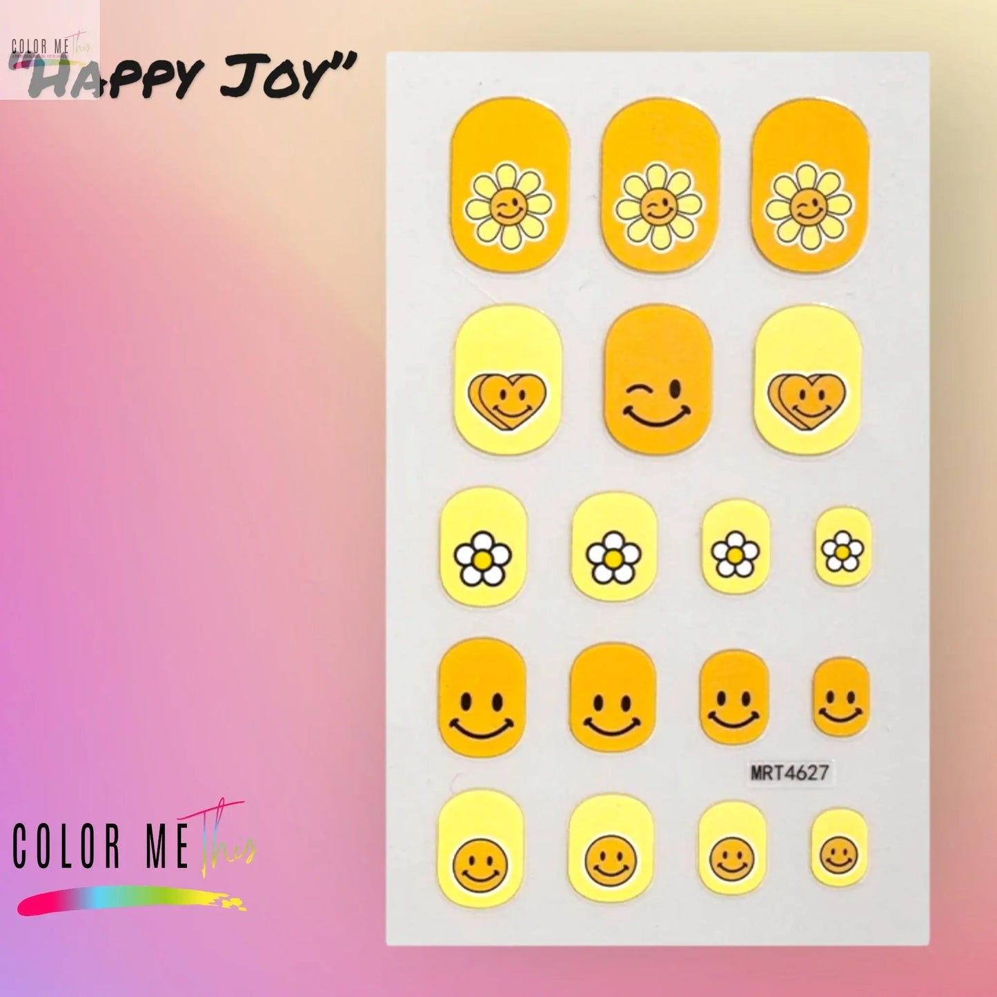 Kids Nail Stickers Color Me This