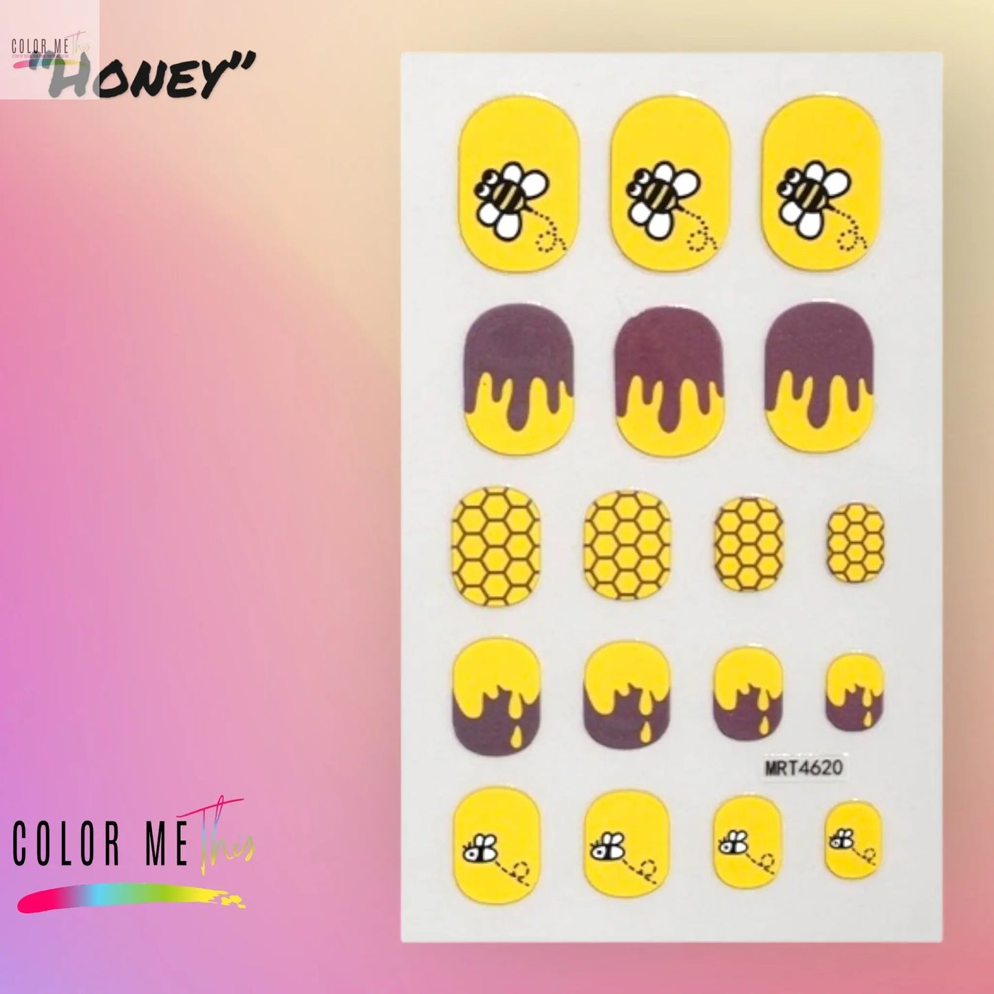 Kids Nail Stickers Color Me This