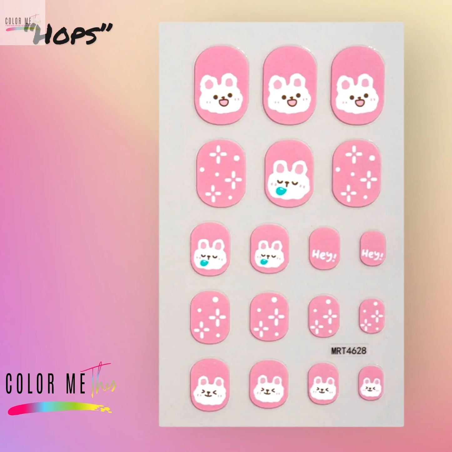 Kids Nail Stickers Color Me This