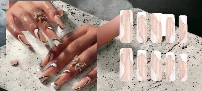 Marble Gold Color Me This
