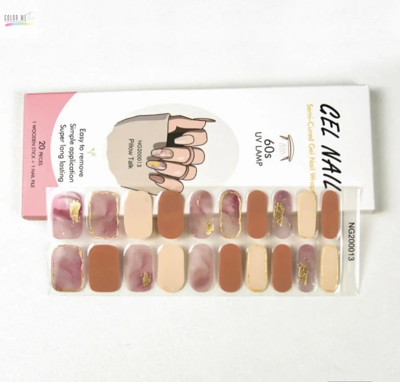 Semi-Cured Gel Nail Wraps- Designs Color Me This