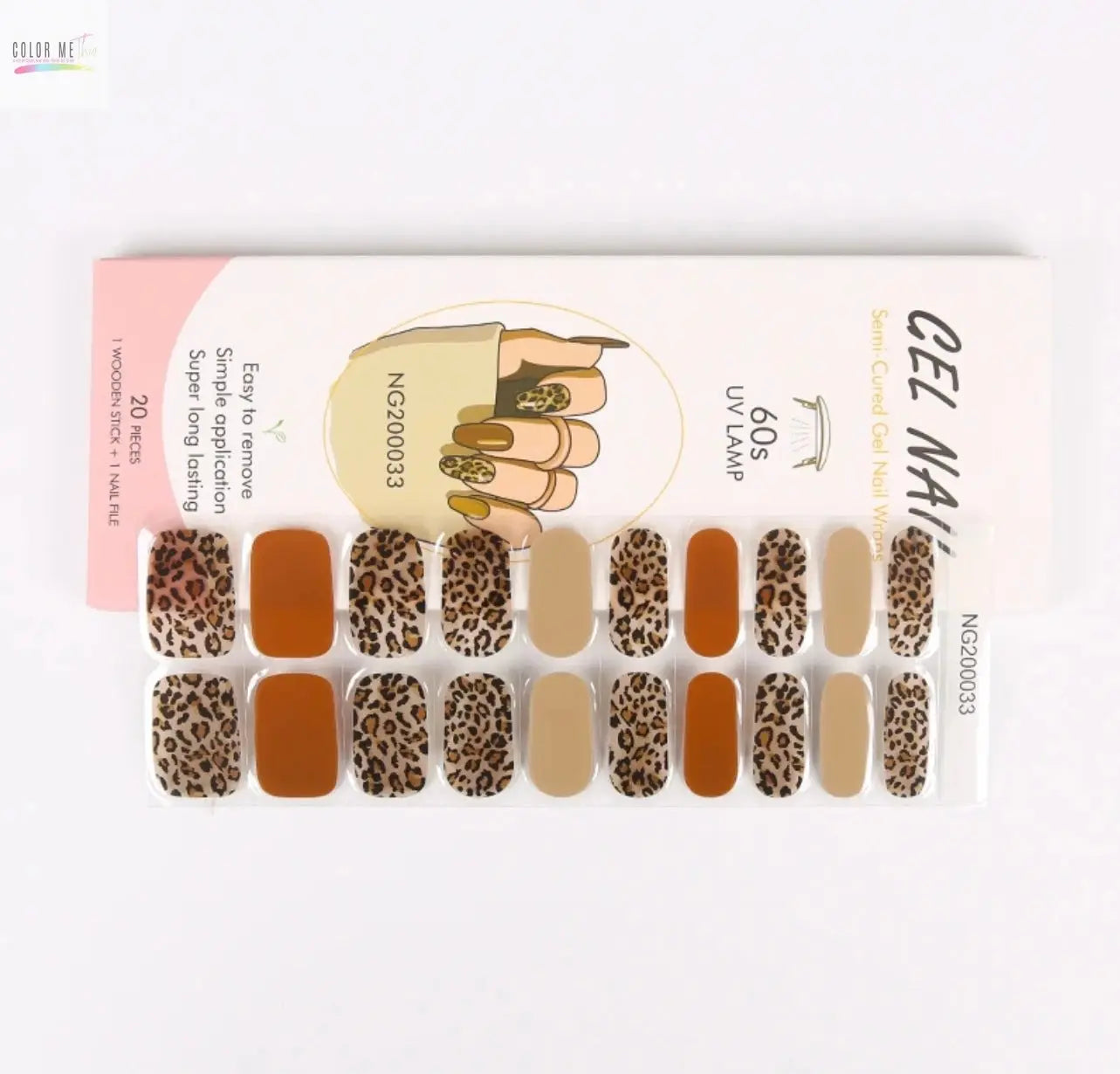 Semi-Cured Gel Nail Wraps- Designs Color Me This