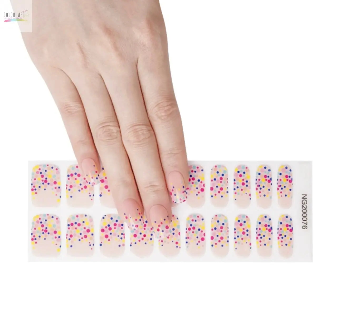 Semi-Cured Gel Nail Wraps- Designs Color Me This