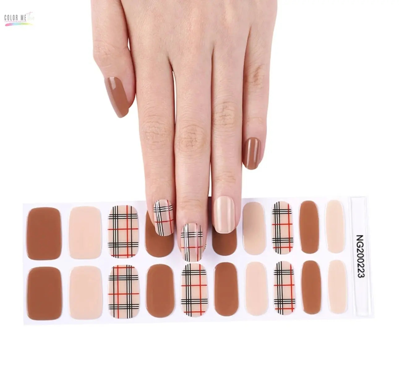 Semi-Cured Gel Nail Wraps- Designs Color Me This