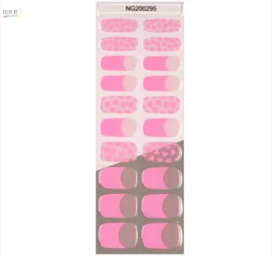 Semi-Cured Gel Nail Wraps- French Tips Color Me This