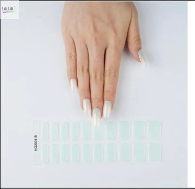 Semi-Cured Gel Nail Wraps- Shimmers Color Me This