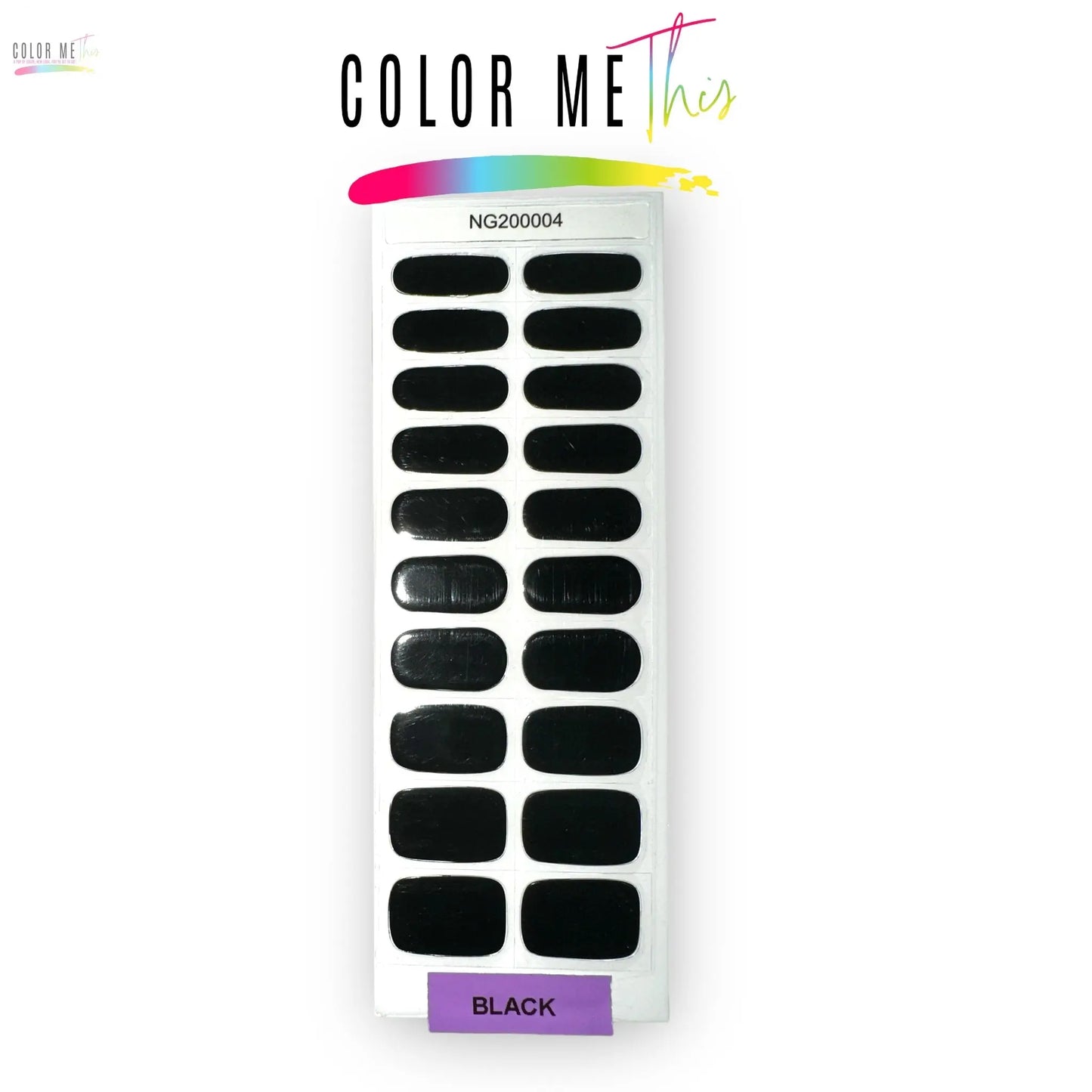 Semi-Cured Gel Nail Wraps-Solids Color Me This