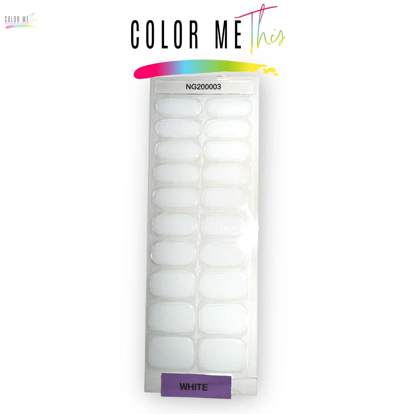 Semi-Cured Gel Nail Wraps-Solids Color Me This