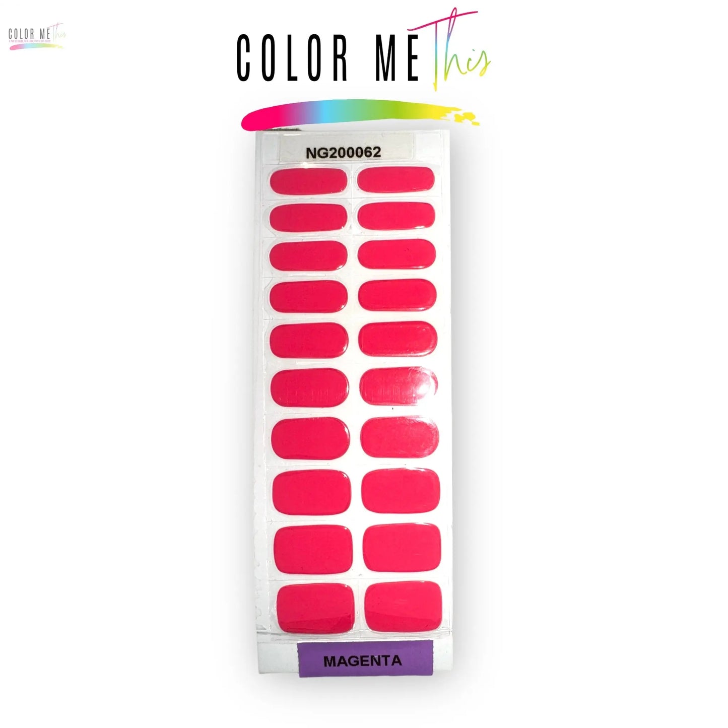 Semi-Cured Gel Nail Wraps-Solids Color Me This
