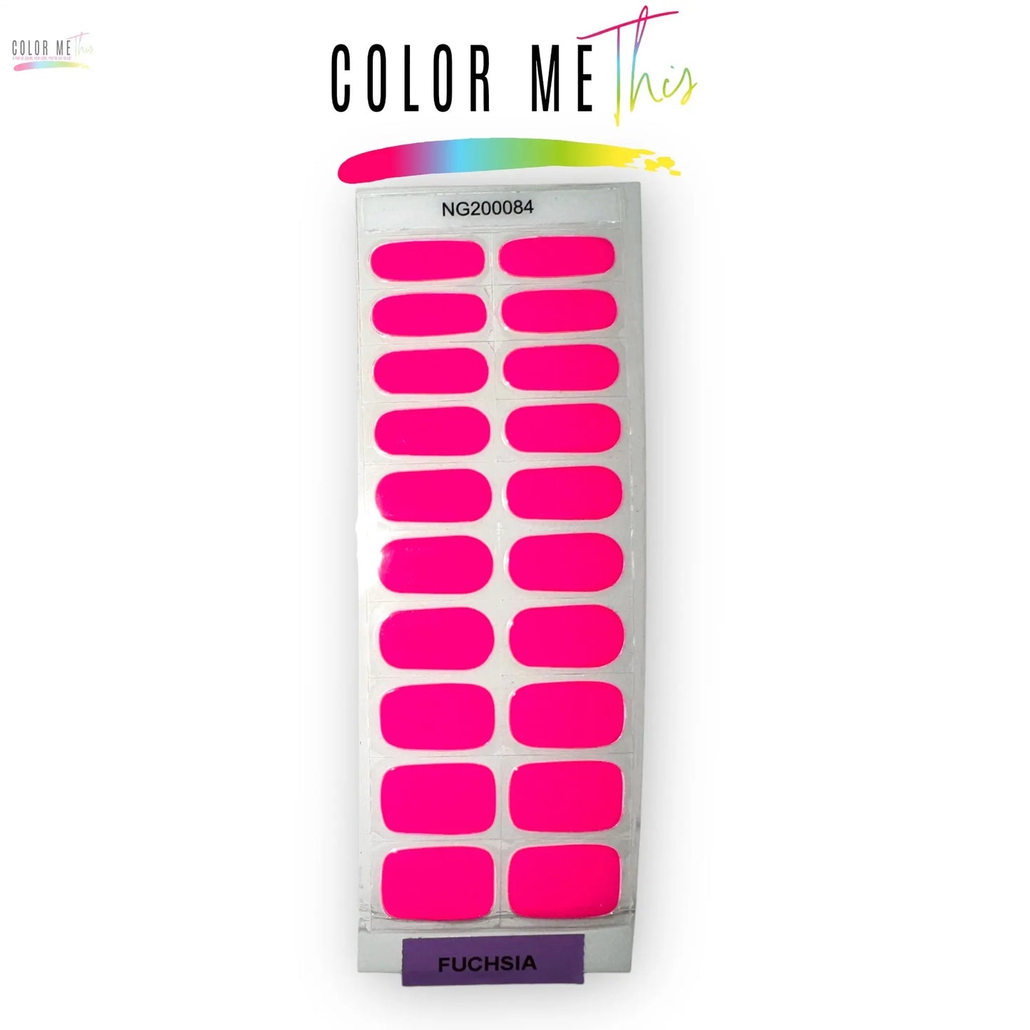Semi-Cured Gel Nail Wraps-Solids Color Me This