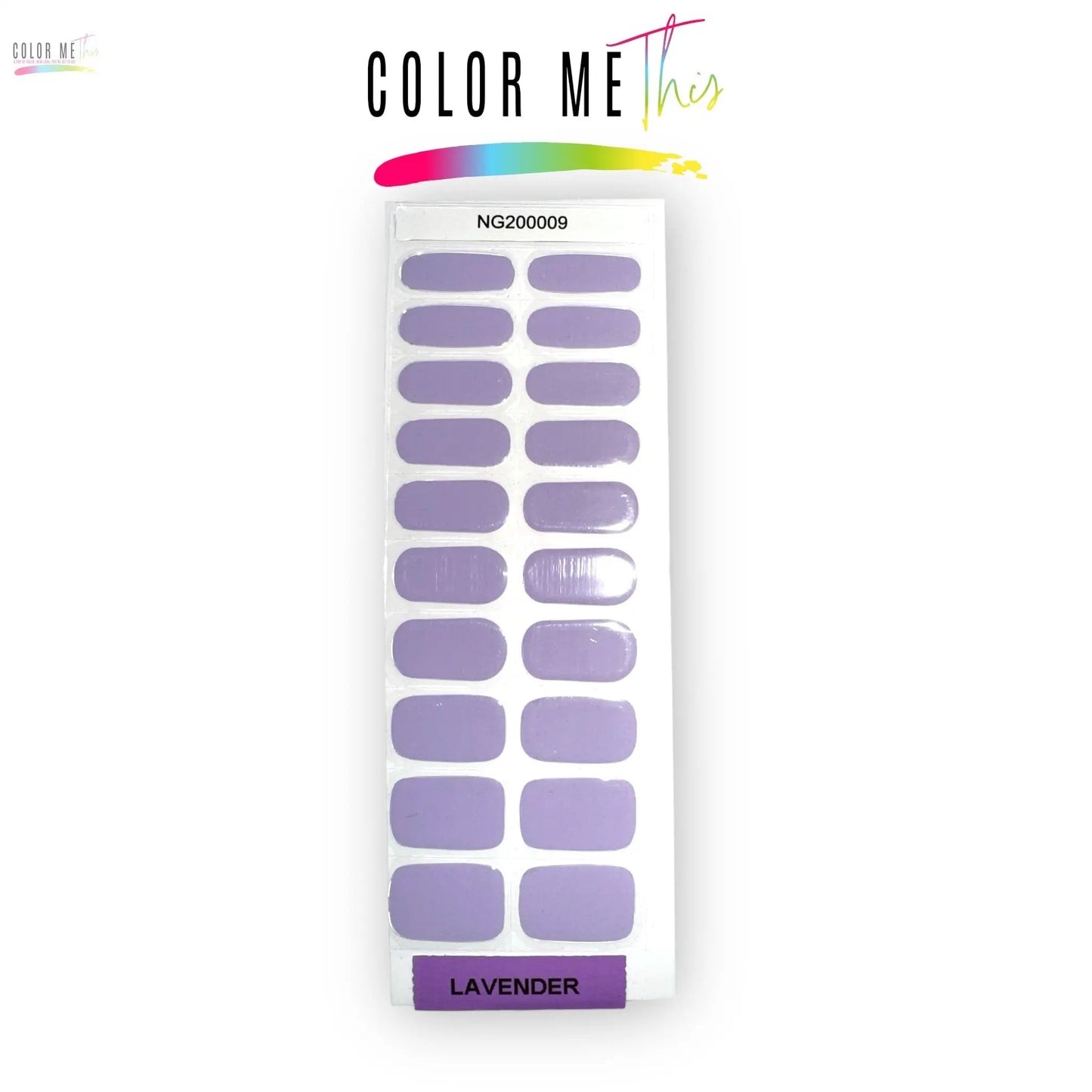 Semi-Cured Gel Nail Wraps-Solids Color Me This