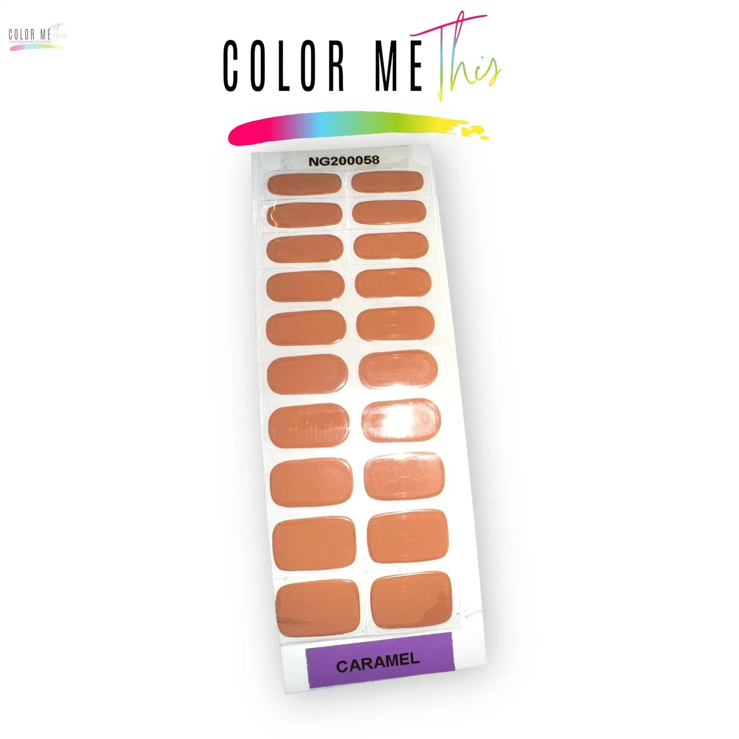Semi-Cured Gel Nail Wraps-Solids Color Me This