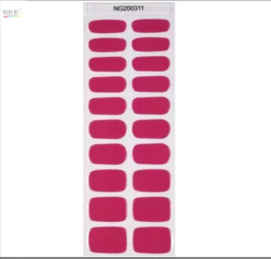 Semi-Cured Gel Nail Wraps-Solids Color Me This