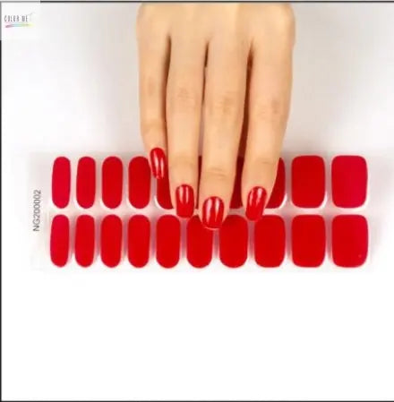 Semi-Cured Gel Nail Wraps-Solids Color Me This