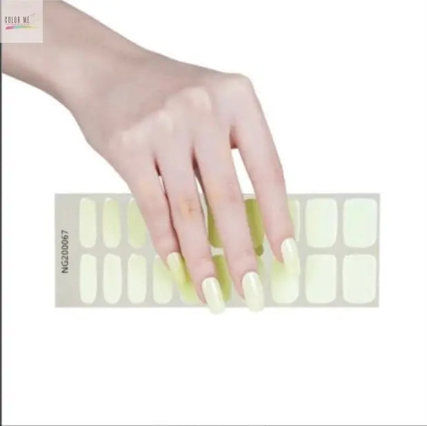 Semi-Cured Gel Nail Wraps-Solids Color Me This