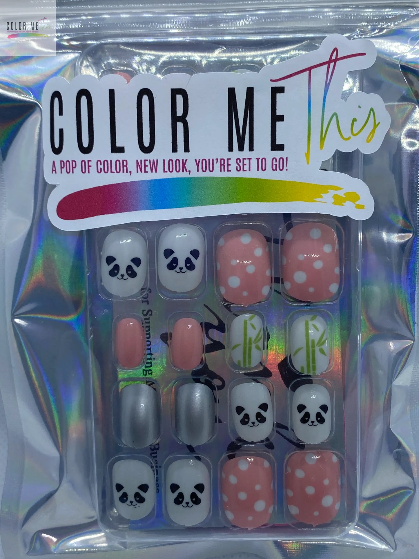 Pandas Color Me This