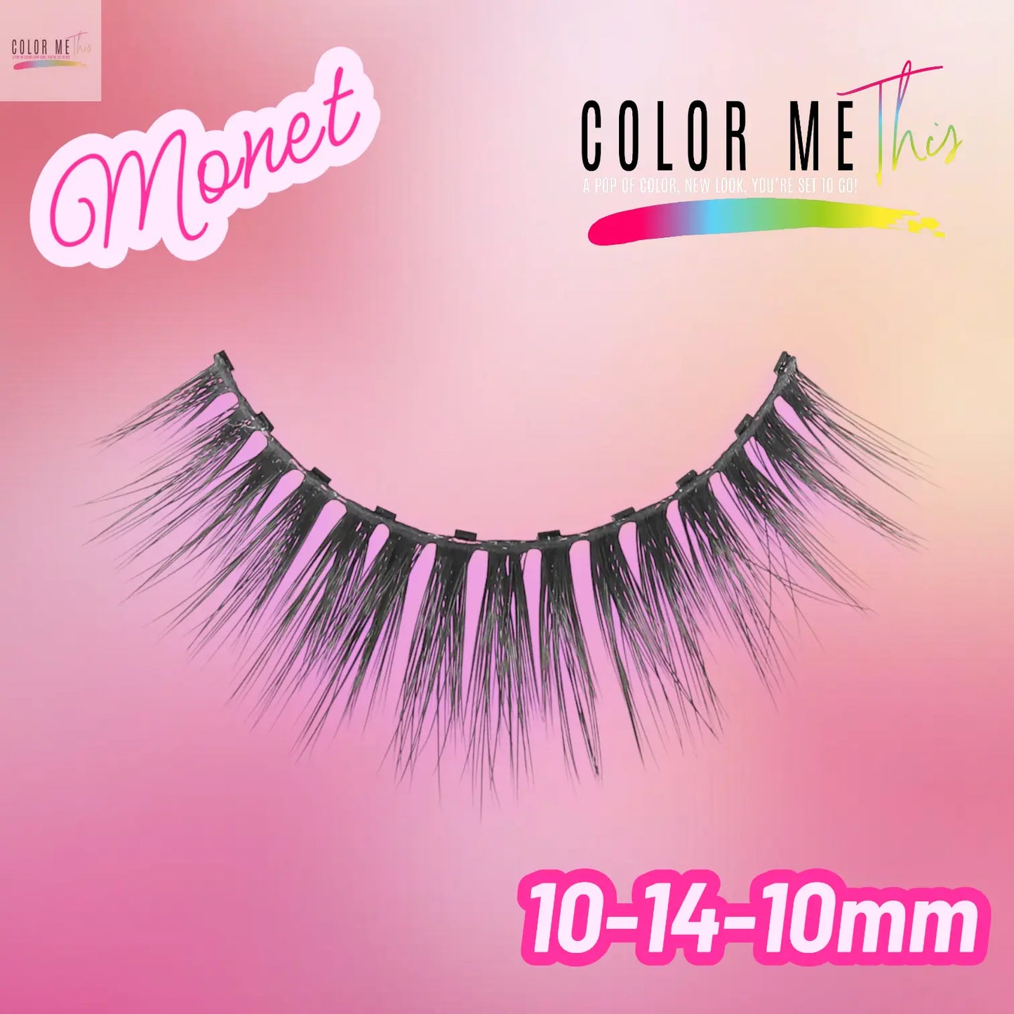 Monet (L-26)- The Glamourous Toddler Mom Color Me This