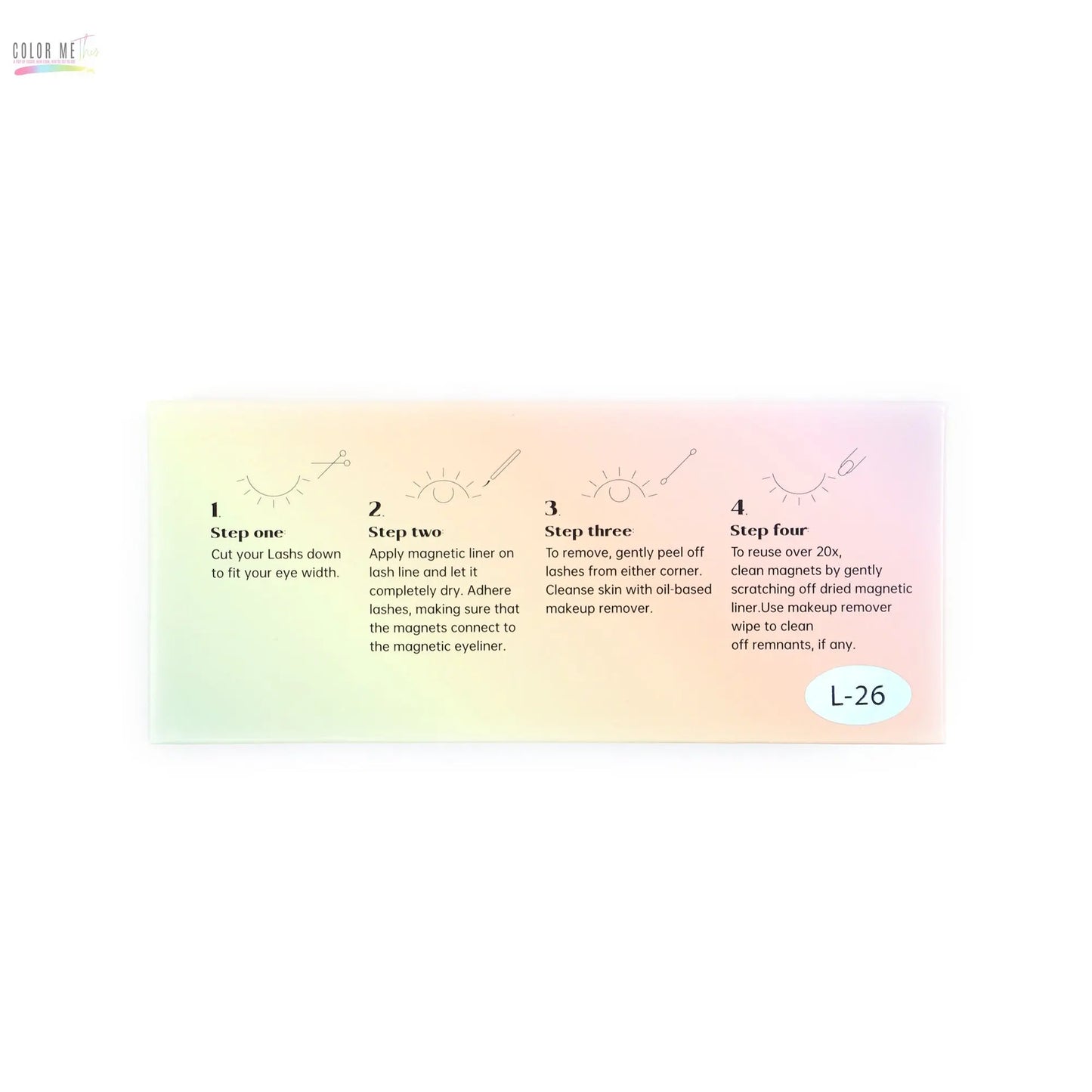 Monet (L-26)- The Glamourous Toddler Mom Color Me This