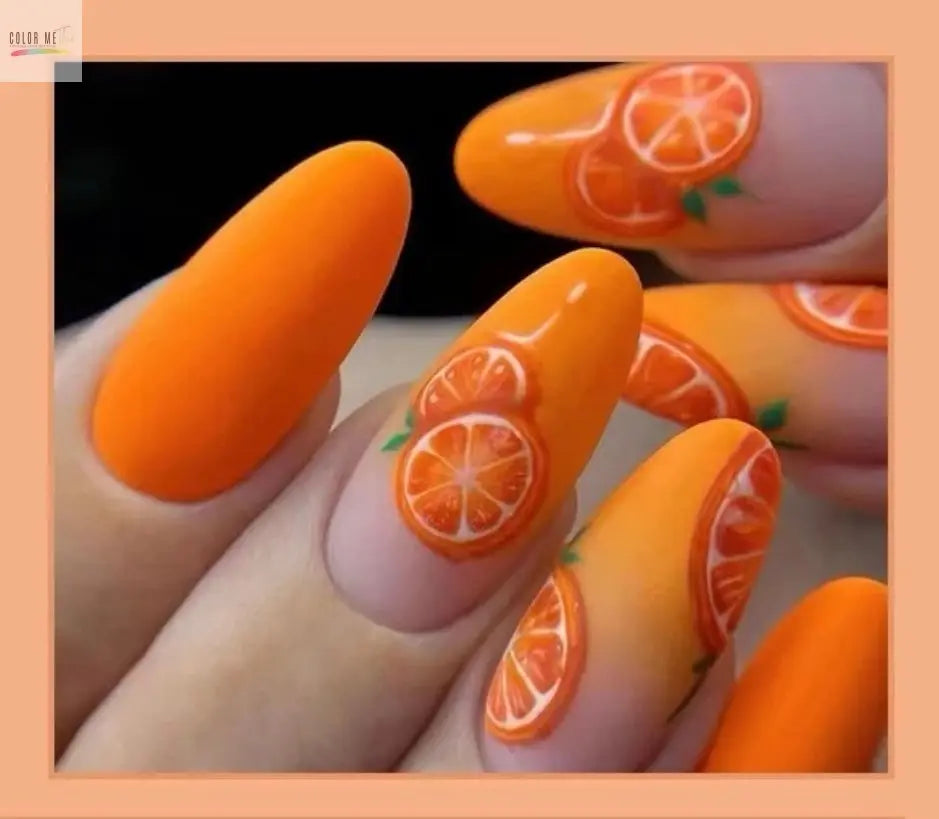 Orange Slices Color Me This