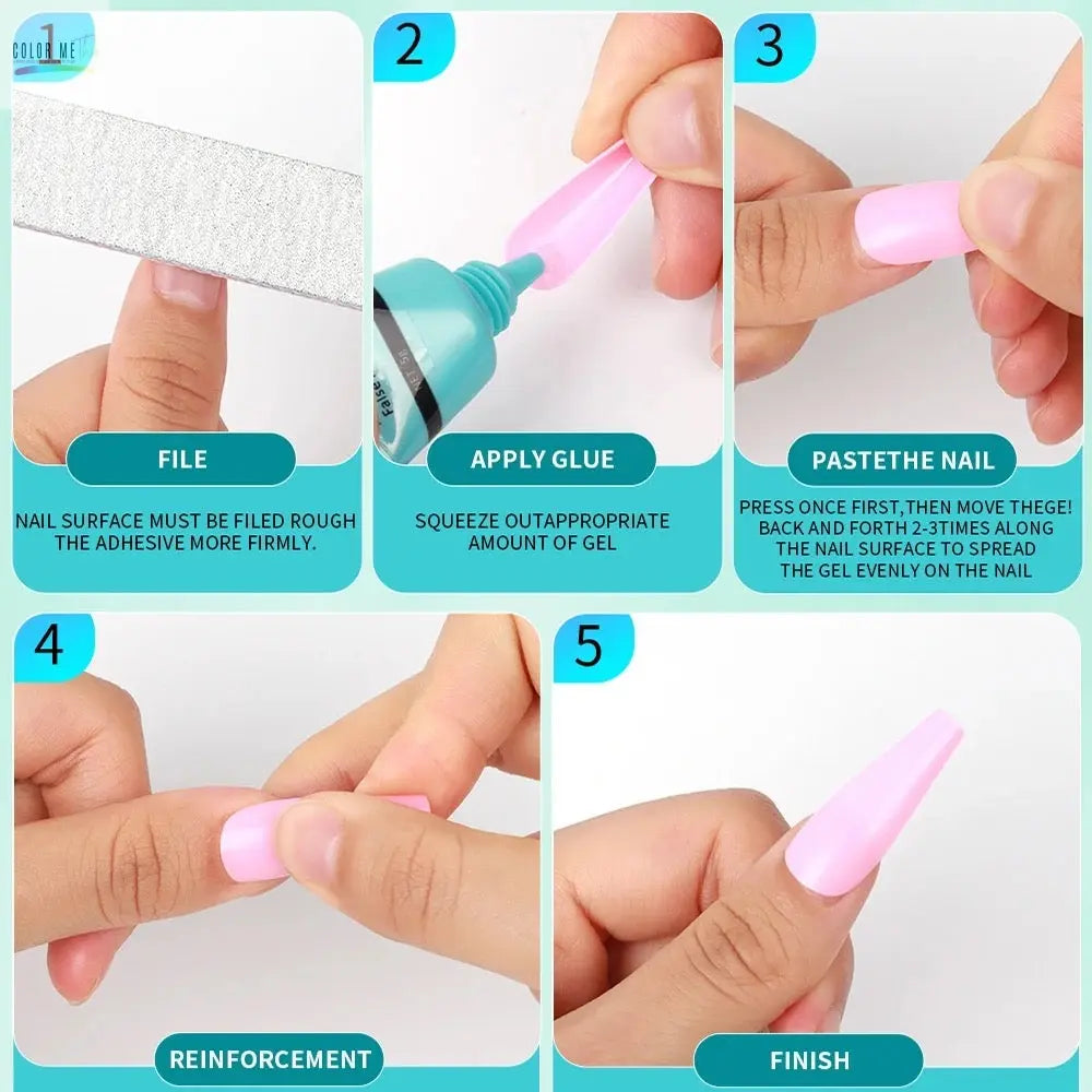 Semi-Solid Glue & Remover Kit Color Me This