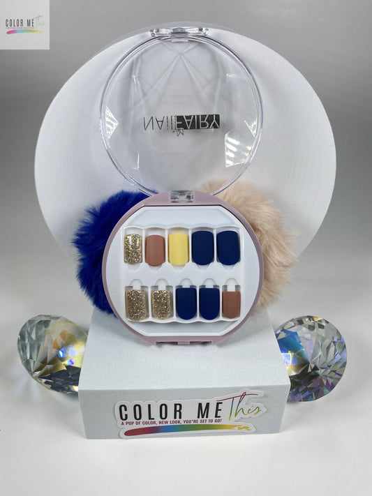 Blue & Gold Color Me This