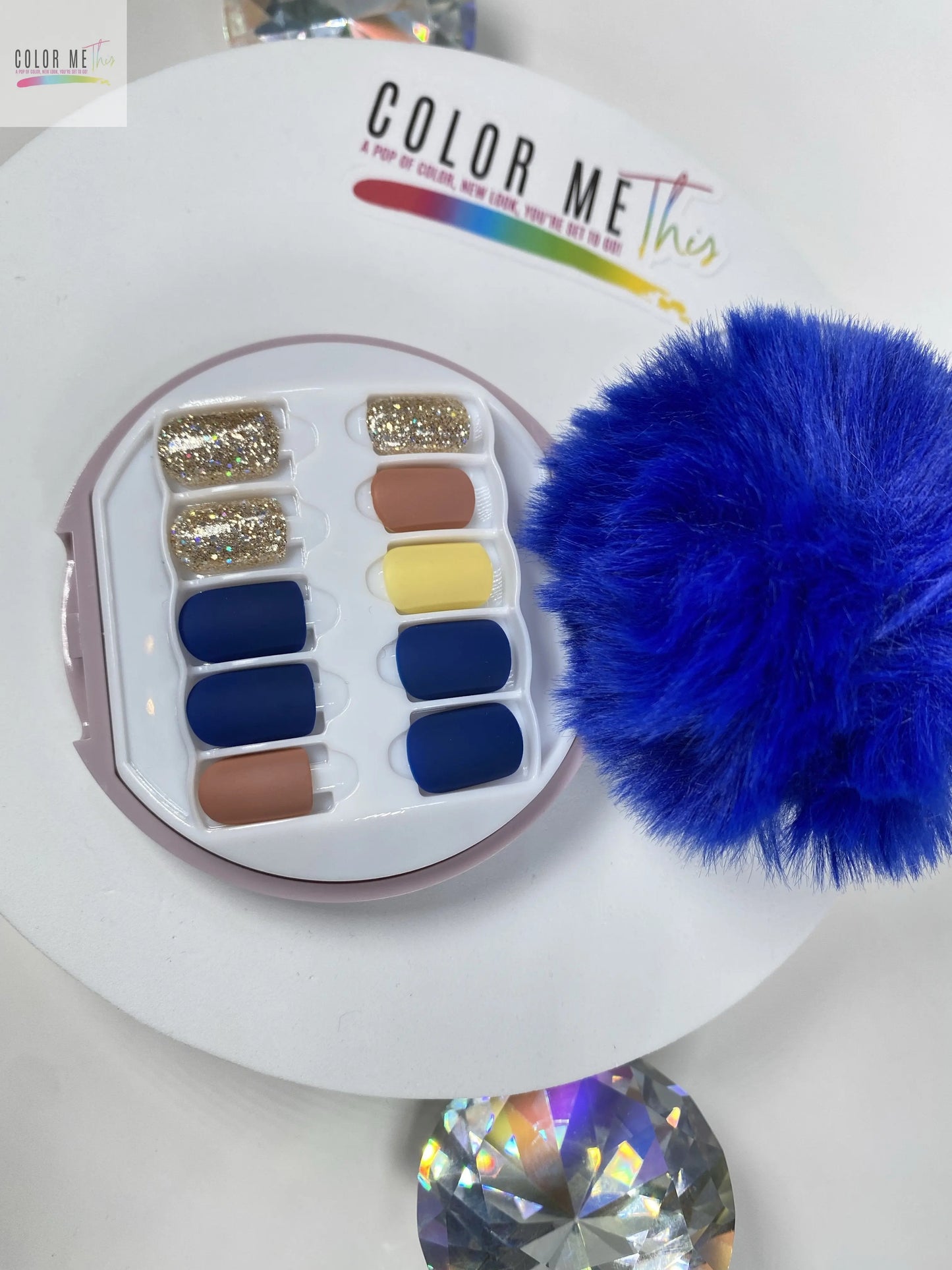 Blue & Gold Color Me This