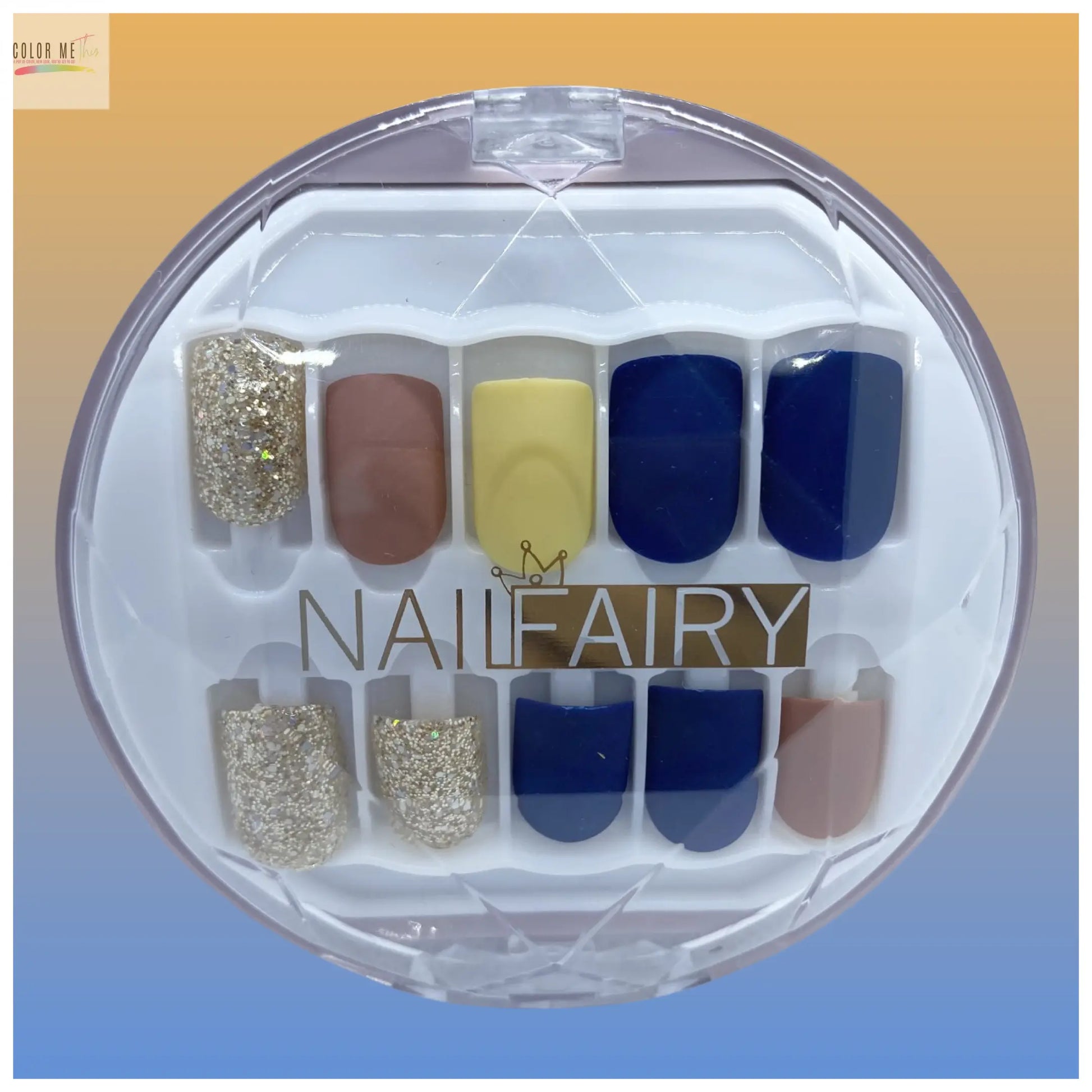 Blue & Gold Color Me This