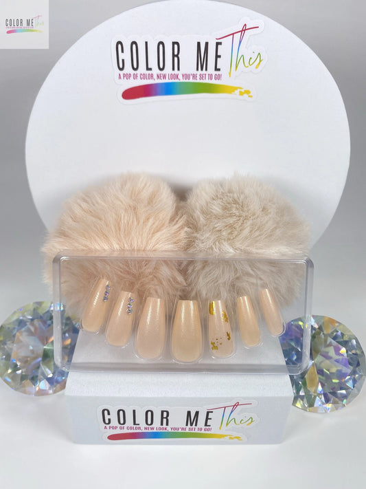 Cream and Gold Thingz Color Me This
