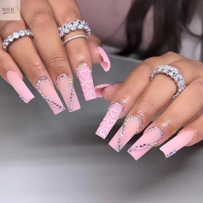 Diamond Hearts Color Me This