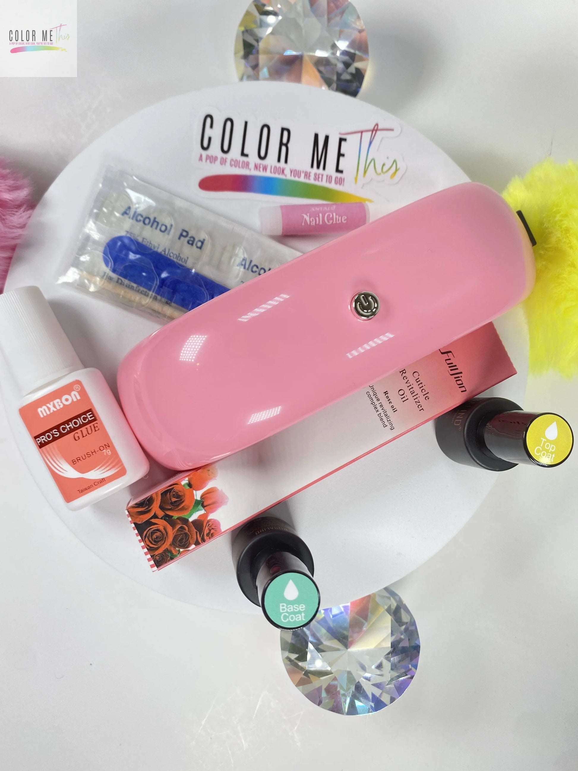 Medium Matte Almond Press On Nails Color Me This