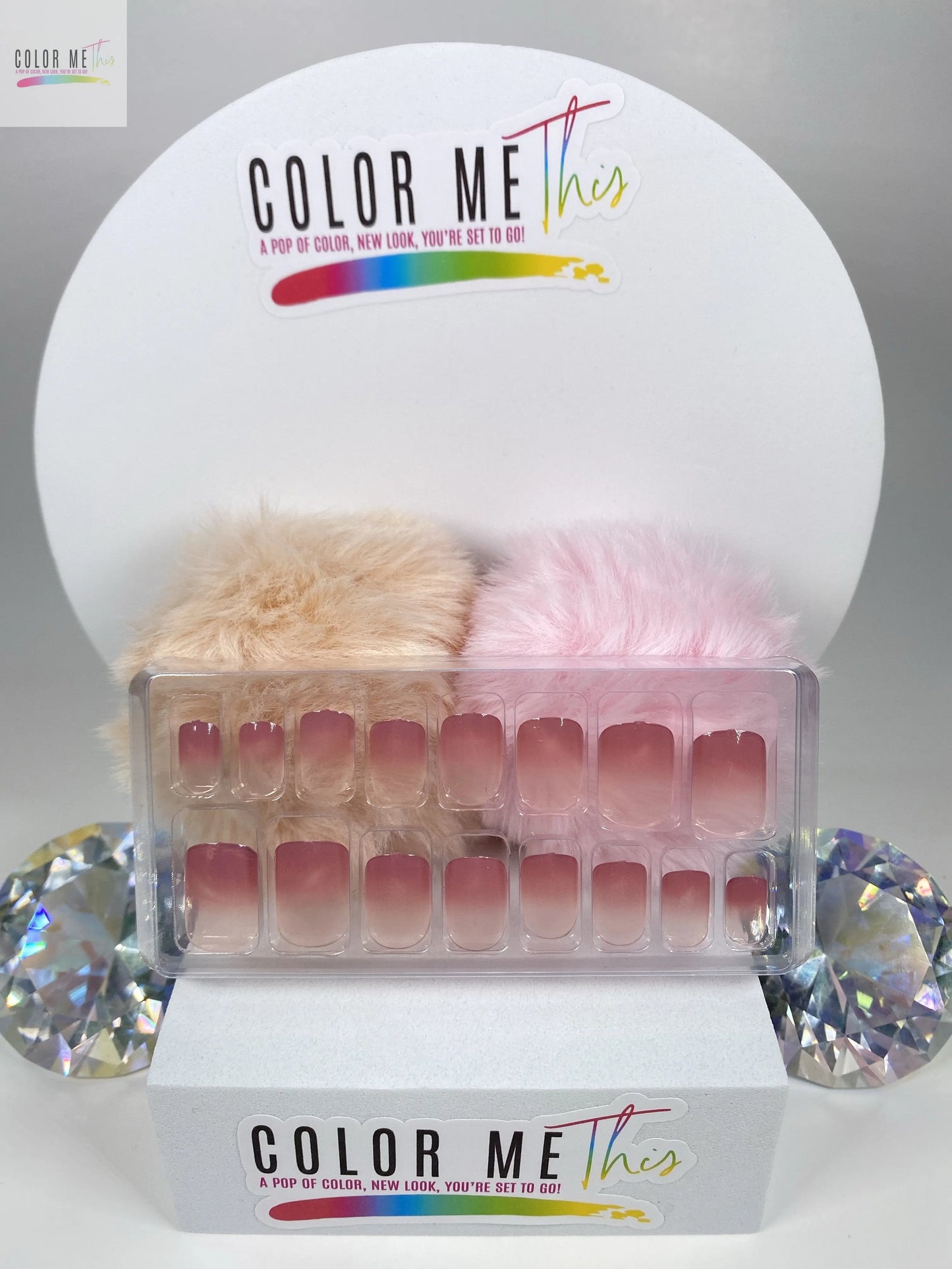 Ombré Pink Color Me This