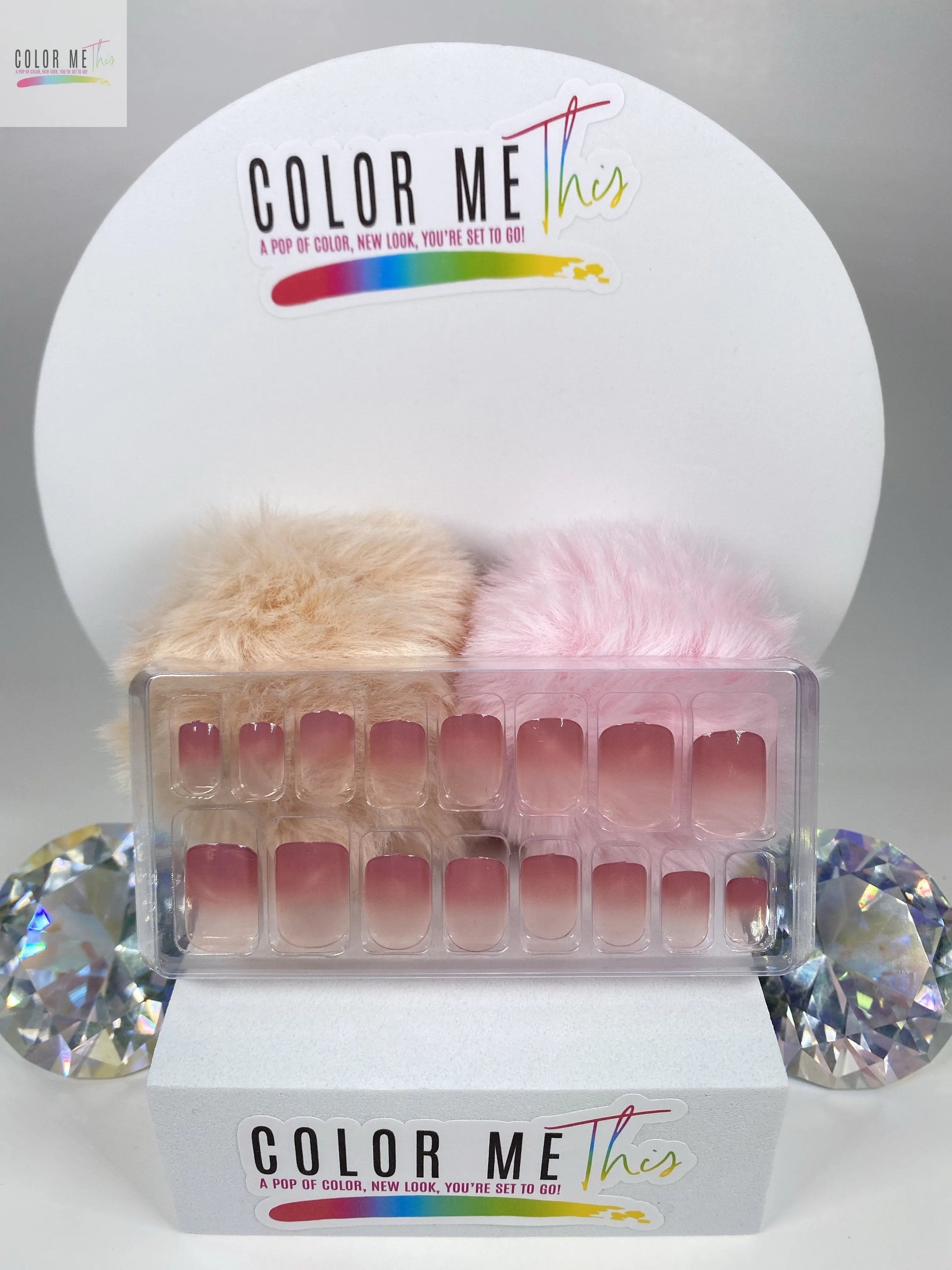Ombré Pink Color Me This