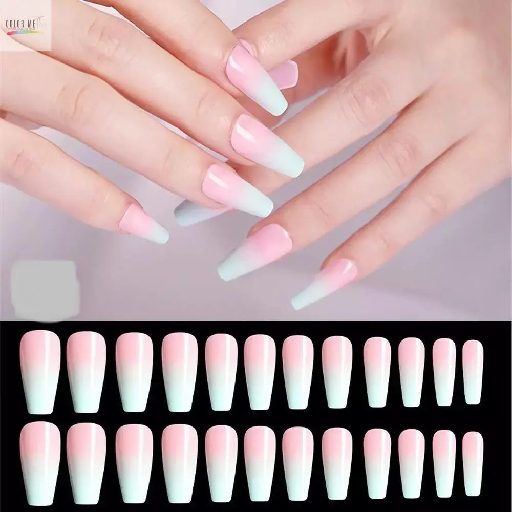 Pink Teal Twist Color Me This