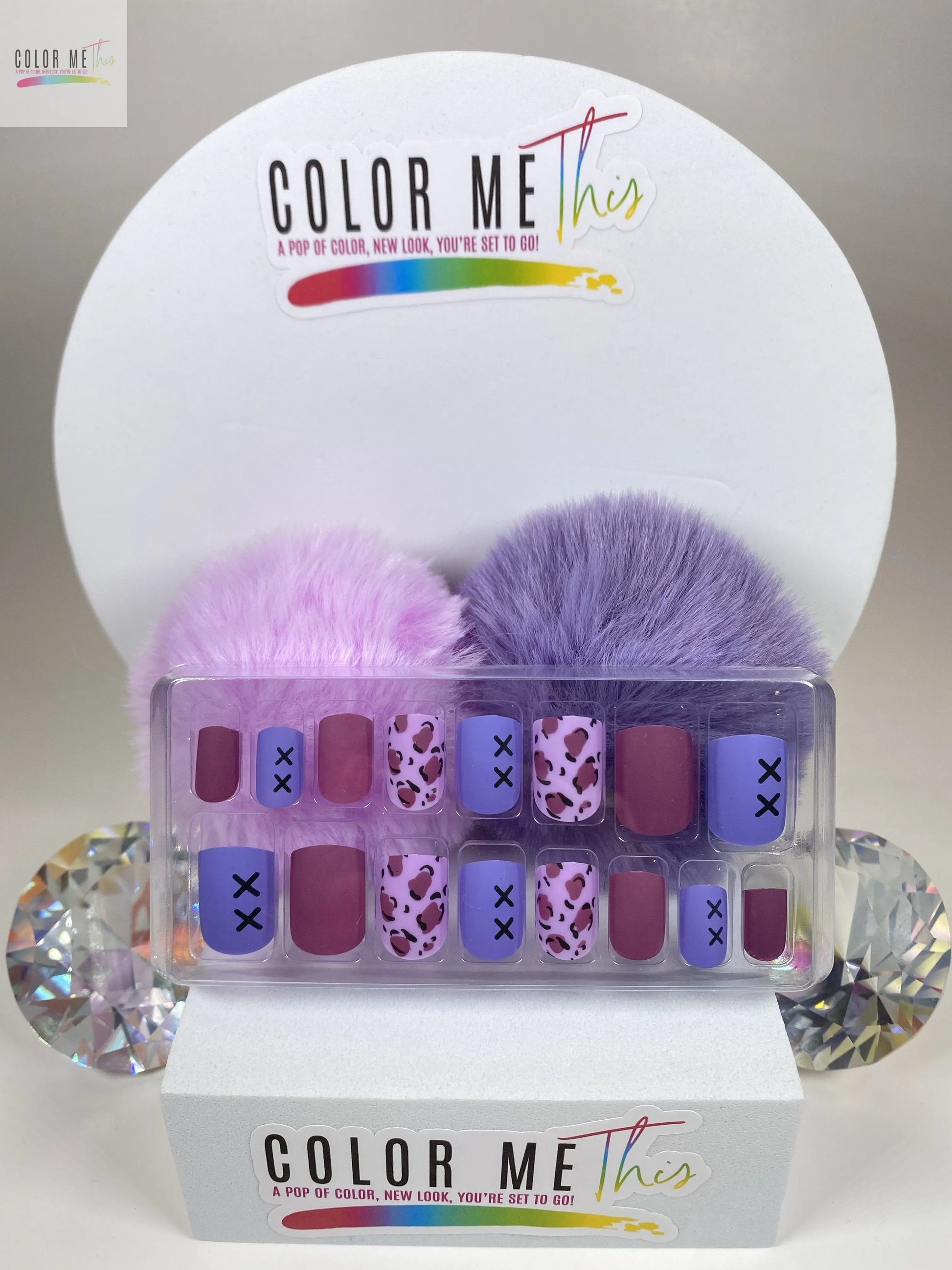 Purple Hugs Color Me This
