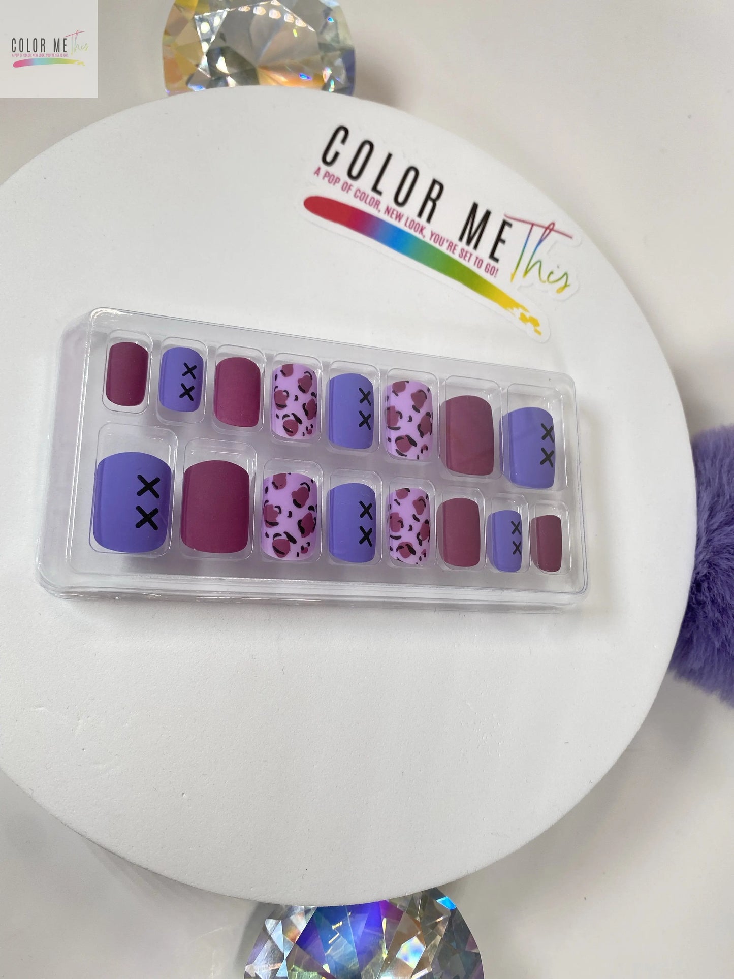 Purple Hugs Color Me This