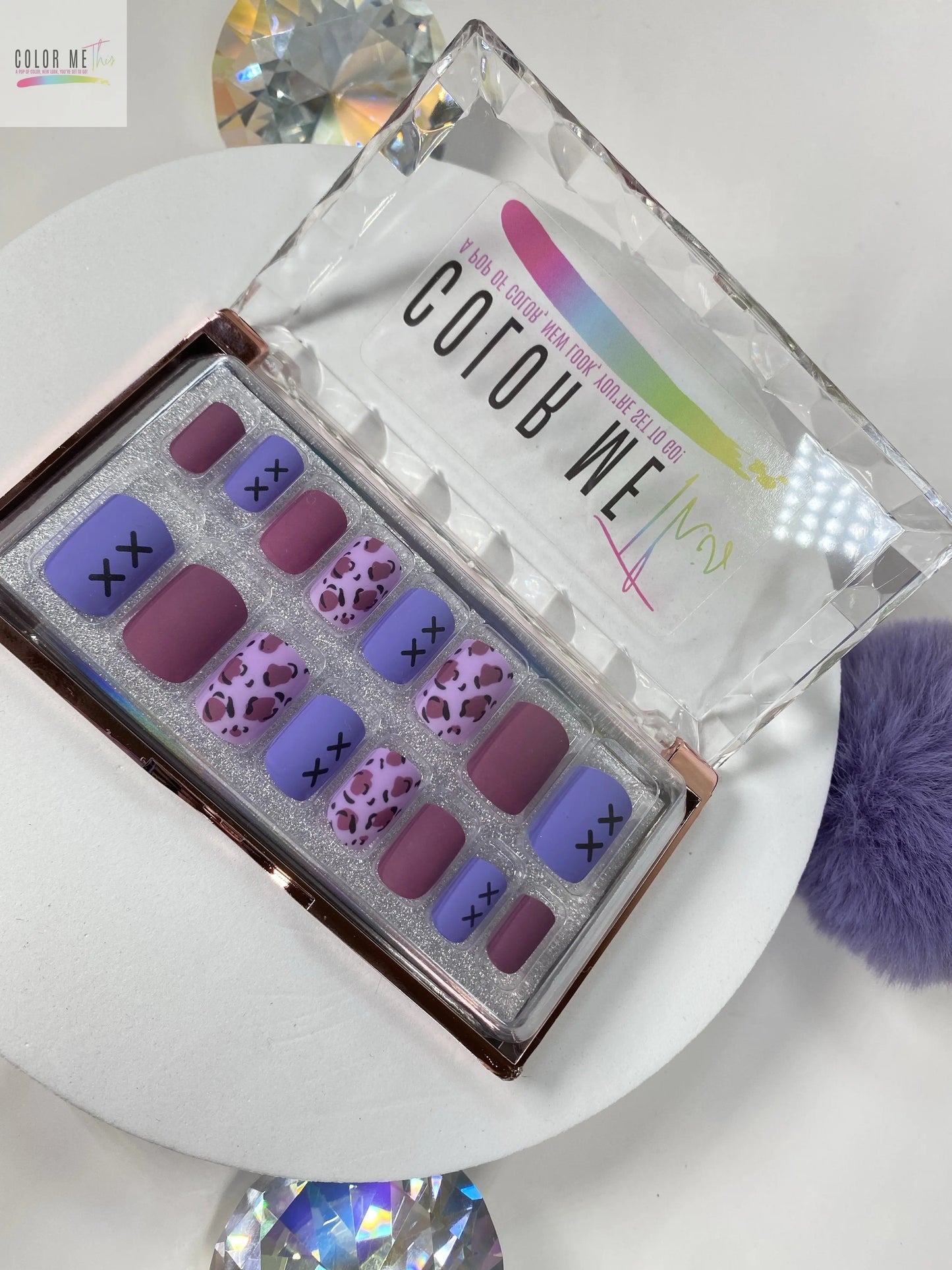 Purple Hugs Color Me This