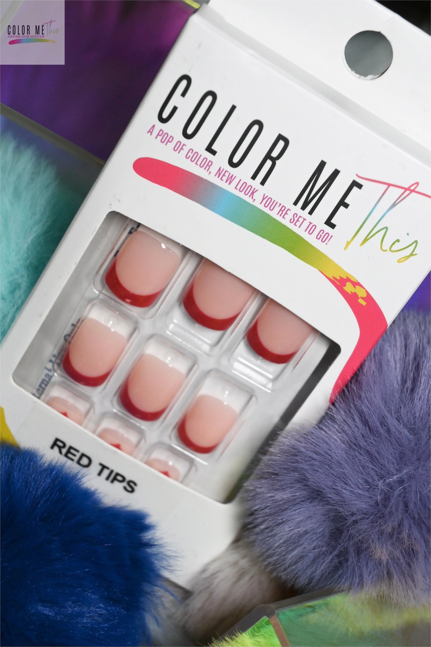 Red Tips Color Me This