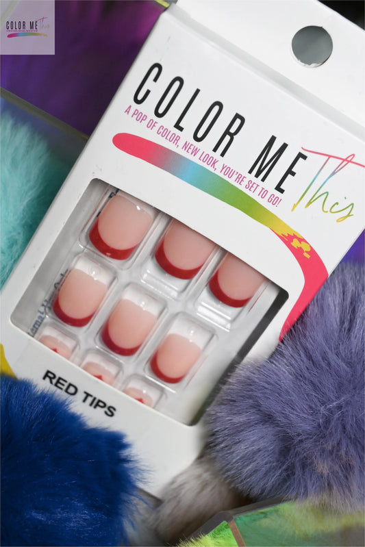 Red Tips Color Me This