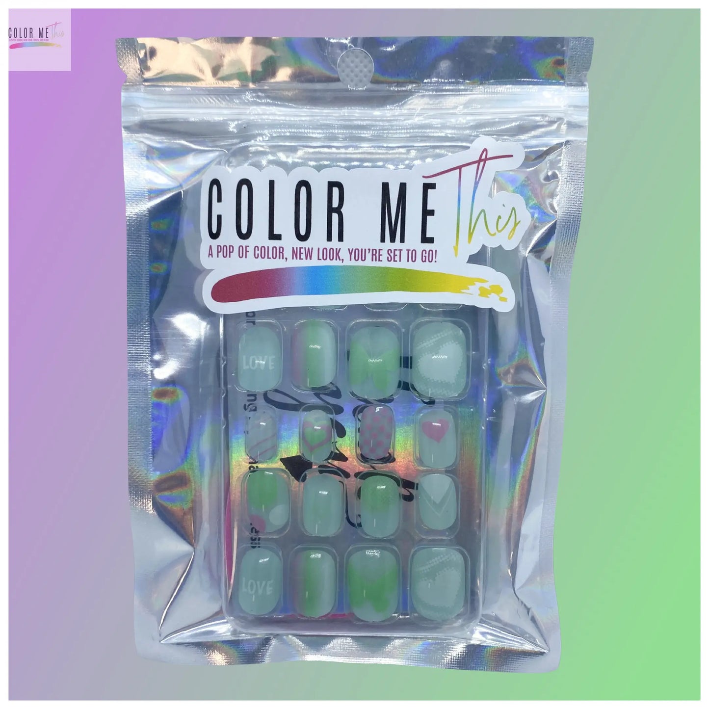 Teal Love Color Me This