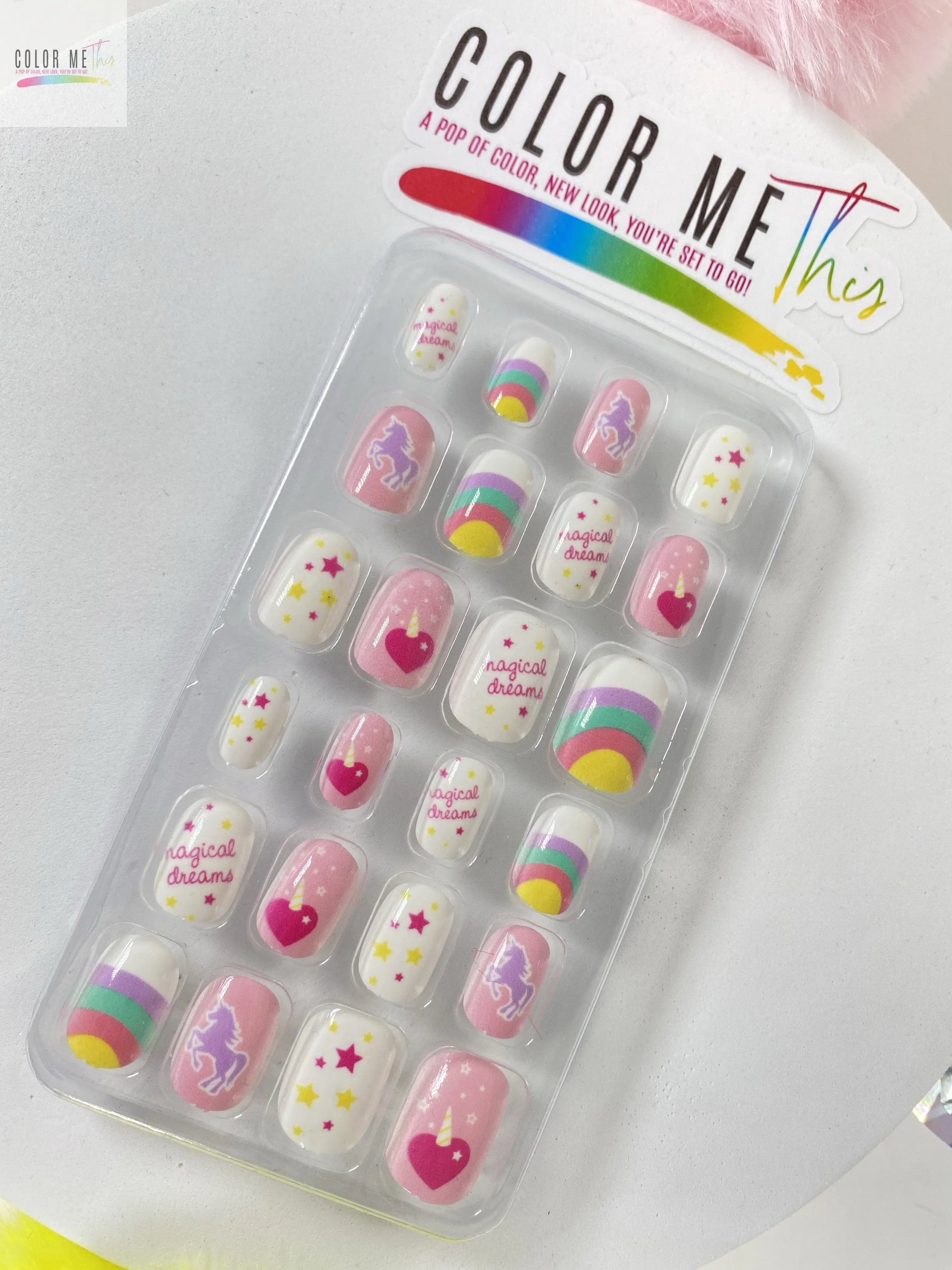 Unicorn Love Color Me This
