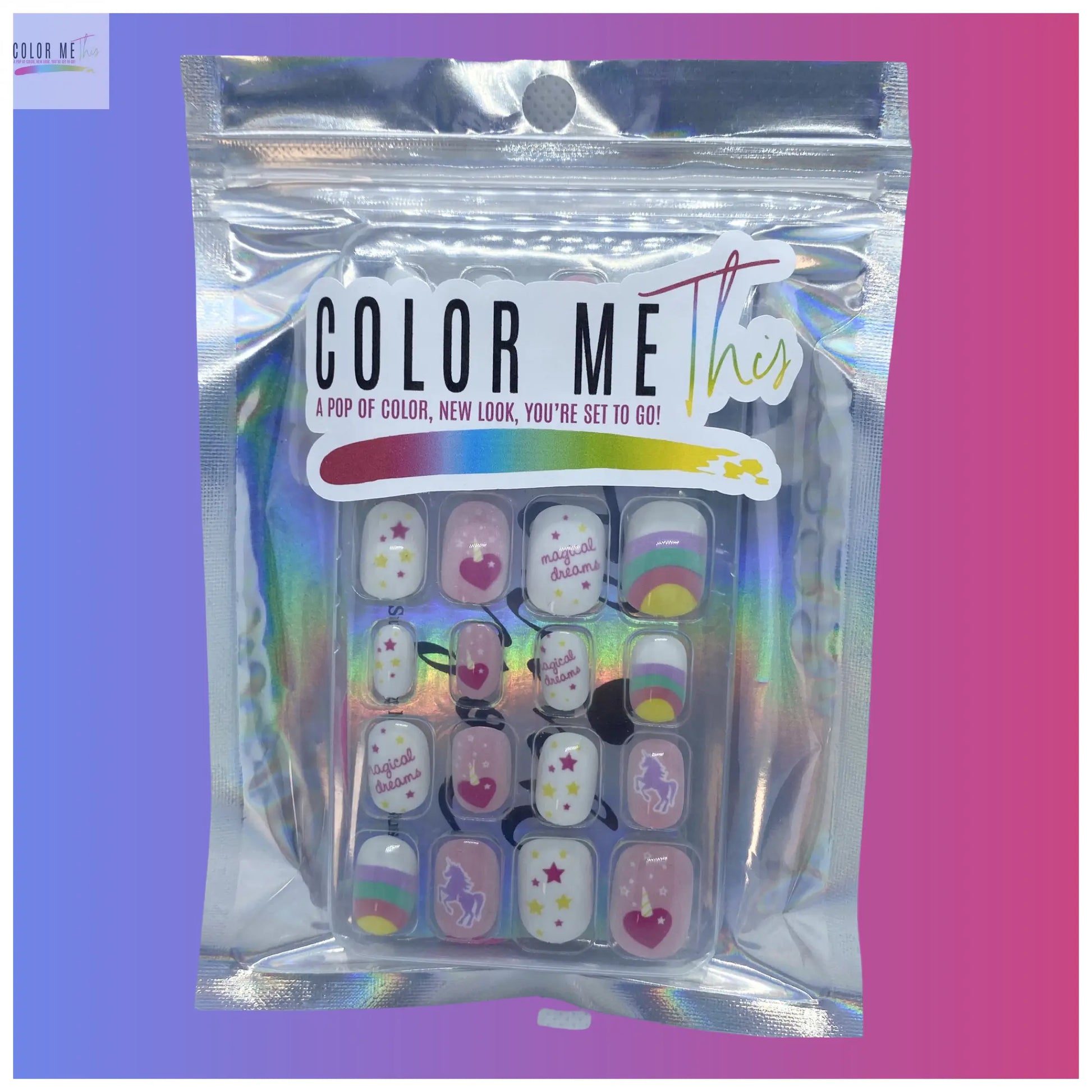 Unicorn Love Color Me This