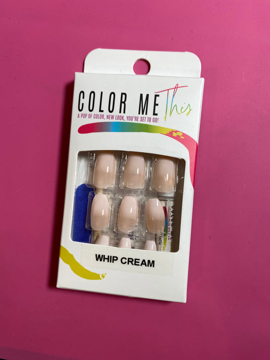 Whip Cream Color Me This